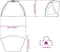 vidaXL - Strandtent - 2-persoons - waterdicht - snelontgrendeling - azuurblauw