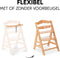 Hauck Alpha+ - Kinderstoel - Blank FSC® gecertificeerd beukenhout - Natural