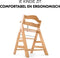Hauck Alpha+ - Kinderstoel - Blank FSC® gecertificeerd beukenhout - Natural