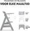 Hauck Alpha+ - Kinderstoel - FSC® gecertificeerd beukenhout - Grey