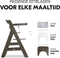 Hauck Alpha+ Select - Kinderstoel - Houtskool FSC® gecertificeerd beukenhout - Charcoal