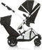 Hauck Duett 2 duo buggy - Vanaf geboorte - Zwart