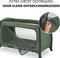 Hauck Play N Relax Center - Campingbedje - Gemakkelijk te vervoeren - Dark Green