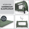 Hauck Play N Relax Center - Campingbedje - Gemakkelijk te vervoeren - Dark Green