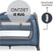 Hauck Play N Relax Center - Campingbedje - Gemakkelijk te vervoeren - Dark Blue