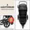 Hauck Rapid 3 Air - Buggy - Lucht wiel - Geschikt voor stad en bos - Black