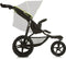 Hauck Runner Buggy - Grote luchtbanden - Compact opvouwbaar - Black/Neon Yellow