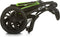 Hauck Runner Buggy - Grote luchtbanden - Compact opvouwbaar - Black/Neon Yellow