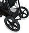 Hauck Runner Buggy - Grote luchtbanden - Compact opvouwbaar - Black/Neon Yellow