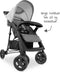 Hauck Shopper Neo II - Buggy - vanaf de geboorte - compact - Grey