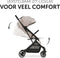 Hauck Travel N Care Buggy - handzaam en compact - Beige