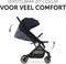 Hauck Travel N Care Buggy - handzaam en compact - Dark Navy Blue