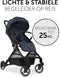 Hauck Travel N Care Buggy - handzaam en compact - Dark Navy Blue