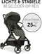 Hauck Travel N Care Buggy - handzaam en compact - Dark Olive