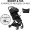 Hauck Travel N Care Set - Buggy - 100 jaar Disney - handzaam - compact - Black