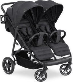 Hauck Uptown Duo Tweeling- en duobuggy - extra grote zonnekap - Melange Black