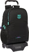 Schoolrugzak met Wielen F.C. Barcelona Zwart 32 x 44 x 16 cm