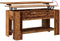vidaXL - Salontafel - 101x49x52 - cm - bewerkt - hout - oud - houtkleurig