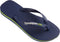 Havaianas Brasil logo Slippers - Navy