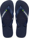 Havaianas Brasil logo Slippers - Navy