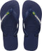 Havaianas Brasil logo Slippers - Navy