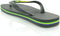Havaianas Brasil Logo Slippers Unisex - Black/Yellow - Maat 39/40