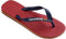 Havaianas Brasil Logo Teenslippers Unisex - Red