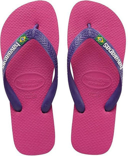 Havaianas Brasil Logo Teenslippers Unisex - Rood