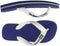 Havaianas Brasil Logo Unisex Slippers - Marine Blue - Maat 31/32