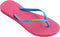 Havaianas Slim Logo Pop-up Slippers - Dames - Roze - Maat 37-38