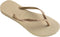 Havaianas Slim Slippers - Zand - Geel - Goud