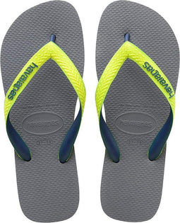 Havaianas Top Mix Teenslippers Unisex - Grijs/Geel