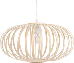 HAVEL - Hanglamp - Lichte houtkleur - Bamboehout