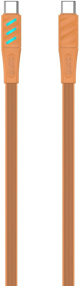 Havit 6939119066109 USB-kabel 1 m USB C Oranje