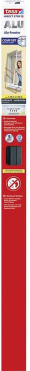 tesa ALU COMFORT 55195-00003-00 Vliegenhor (b x h) 1200 mm x 1500 mm Antraciet 1 stuk(s)