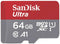 SanDisk Ultra - microSDXC 64GB - 140MB/s A1 UHS-I - (SDSQUAB-064G-GN6TA)