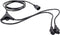 HAWA 1008272 Apparaat (koud) Y-kabel Zwart 2.35 m