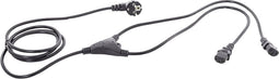 HAWA 1008274 Apparaat (koud) Y-kabel Zwart 2.35 m