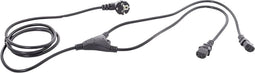 HAWA 1008275 Apparaat (koud) Y-kabel Zwart 5.00 m