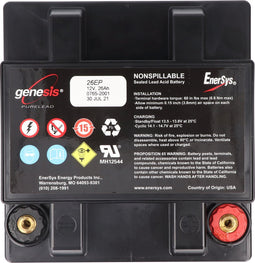 Hawker Enersys Genesis 12EP26 lead PB-batterij 26000 mAh