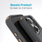 Speck Presidio2 Grip - Soft case - Armor Cloud technologie - Grijs (iPhone 15 Pro Max)