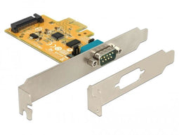 Delock PCI Express Card - 1 x Serieel RS-232 - ESD-bescherming 5V/12V voeding