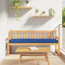 vidaXL - Ligbedkussens - voor - Bank - 2 - stuks - Koninklijk - Blauw - 200x40x8 - cm - Oxford - Stof