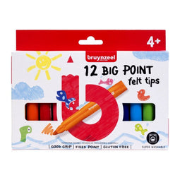 Bruynzeel 12 big point felt tip 60122012