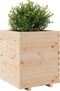 vidaXL - Plantenbak - 60x60x72,5 - cm - massief - grenenhout