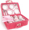 Tidlo Theeservies - Picknick set - In koffer - Roze