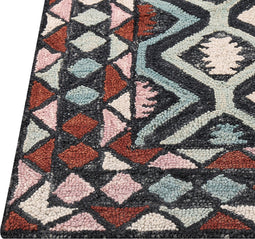 HAYMANA - Vloerkleed - Multicolor - 160 x 230 cm - Wol