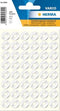 Haza Original Etiketten 240 Stuks 12 Mm Transparant