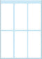 Haza Original Etiketten Vierkant 42 Stuks 26 X 54 Mm Wit