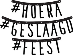 Haza Original Letterslinger #geslaagd 150 Cm